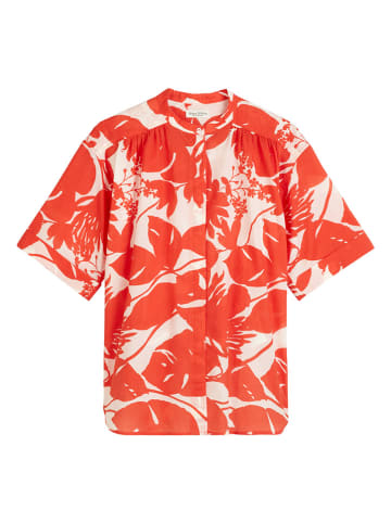 Marc O´Polo Bluse in Rot/ Creme