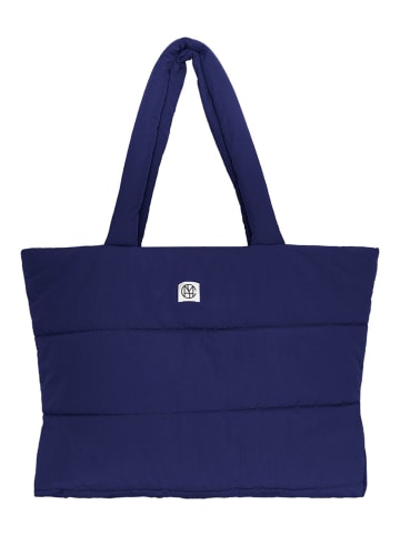 MOSS COPENHAGEN Shopper "Sasja" in Dunkelblau - (B)64 x (H)32 x (T)21 cm