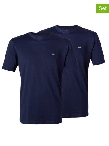 McGregor 2er-Set: Shirts in Dunkelblau