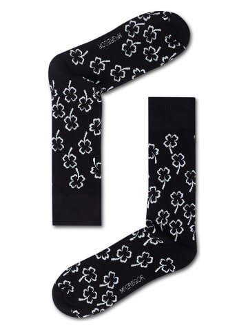 McGregor 4er-Set: Socken "Black&White" in Schwarz/ Weiß