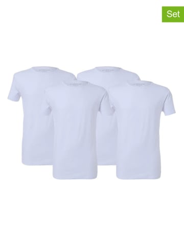 McGregor 4er-Set: Shirts in Weiß