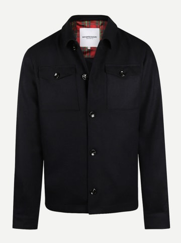 McGregor Wollhemdjacke zwart