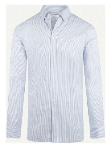 McGregor Blouse - regular fit - lichtblauw/wit
