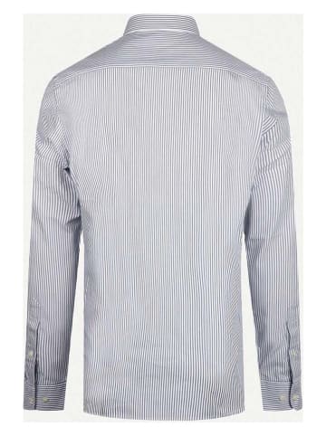 McGregor Hemd - Regular fit - in Blau/ Weiß