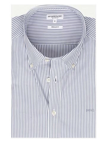 McGregor Blouse - regular fit - blauw/wit