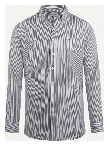 McGregor Hemd - Regular fit - in Anthrazit/ Weiß