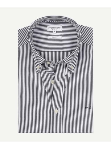McGregor Hemd - Regular fit - in Anthrazit/ Weiß