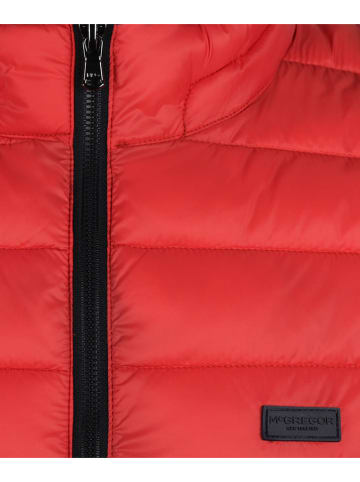 McGregor Doorgestikte bodywarmer rood