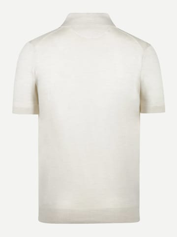 McGregor Wollen poloshirt crème