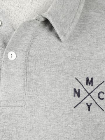 McGregor Polo-Sweatshirt in Grau