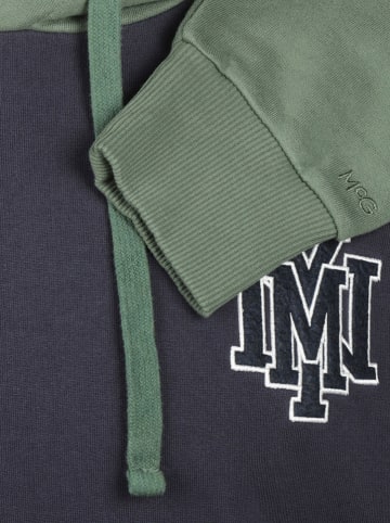 McGregor Hoodie antraciet/groen/blauw