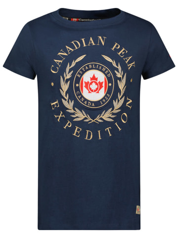 Canadian Peak Koszulka "Jigereak" w kolorze granatowym