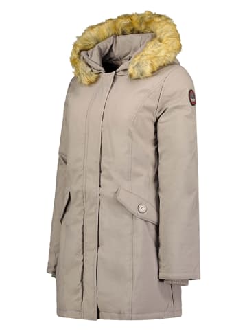 Canadian Peak Parka "Dinastipeak" w kolorze szarobrązowym