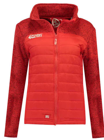 Canadian Peak Fleecejacke "Championne" in Rot