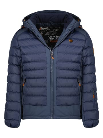 Canadian Peak Steppjacke "Aurelieneak" in Dunkelblau