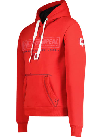 Canadian Peak Hoodie "Gasikeak" in Rot