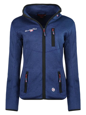 Canadian Peak Fleece vest "Tedeneak" donkerblauw