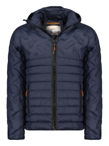 Canadian Peak Doorgestikte jas donkerblauw