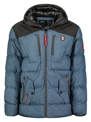 Canadian Peak Winterjas "Cashblendeak" blauw/zwart
