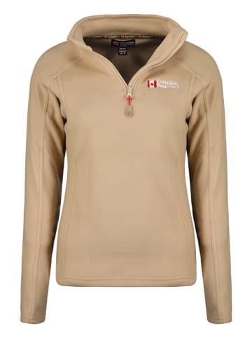 Canadian Peak Fleecepullover "Tugeak" in Beige