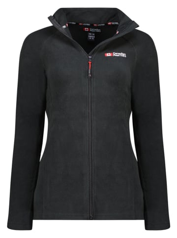 Canadian Peak Fleece vest "Tugeak" zwart