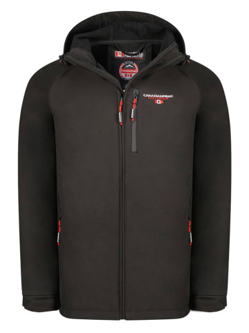 Canadian Peak Softshelljas "Takiteak" zwart
