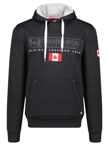 Canadian Peak Hoodie "Gasikeak" in Schwarz