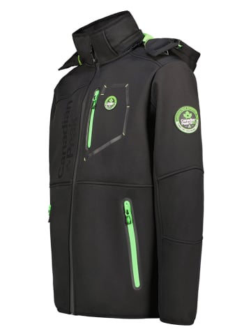 Canadian Peak Softshelljacke "Tubis" in Schwarz