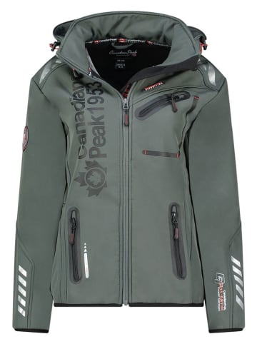 Canadian Peak Kurtka softshellowa w kolorze antracytowym