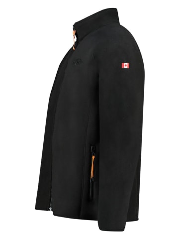 Canadian Peak Fleecejacke "Tascoeak" in Schwarz