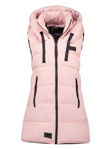 Canadian Peak Doorgestikte bodywarmer "Dolbeak" lichtroze