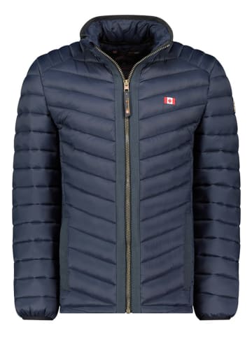 Canadian Peak Doorgestikte jas "Carliteak" donkerblauw