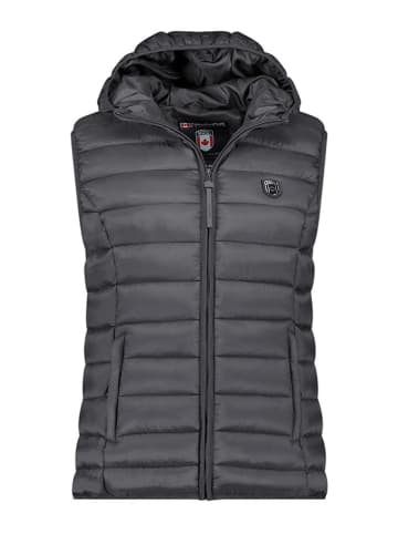 Canadian Peak Doorgestikte bodywarmer "Vakitaleak" antraciet