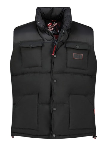 Canadian Peak Doorgestikte bodywarmer zwart