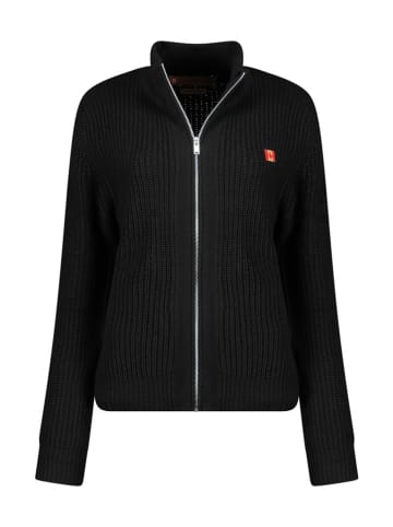 Canadian Peak Cardigan in Schwarz