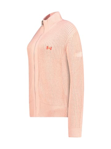 Canadian Peak Cardigan in Rosa