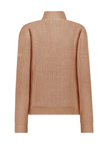 Canadian Peak Cardigan in Hellbraun