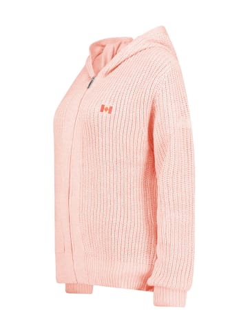 Canadian Peak Cardigan in Rosa