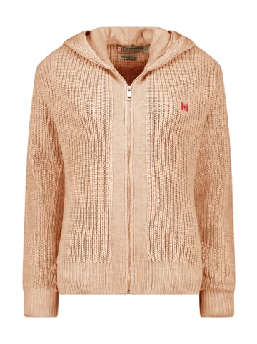 Canadian Peak Cardigan in Beige