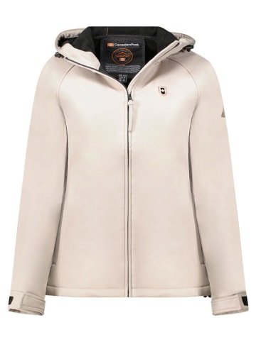 Canadian Peak Fleece vest "Torsadeak" beige