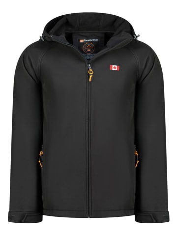 Canadian Peak Softshelljacke "Tamigoloreak" in Schwarz