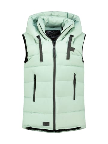 Canadian Peak Doorgestikte bodywarmer "Dolbeak" mintgroen
