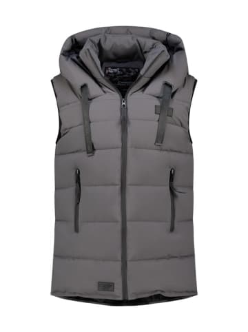 Canadian Peak Doorgestikte bodywarmer "Dolbeak" grijs