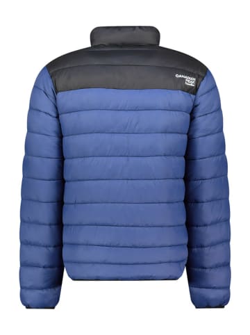 Canadian Peak Fleece vest "Toulouseak" donkerblauw/kaki