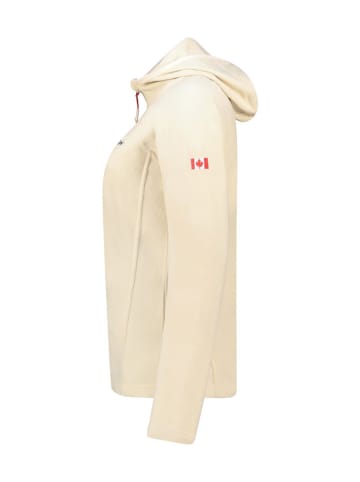 Canadian Peak Doorgestikte mantel "Constanceak" zwart