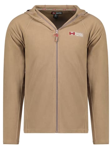 Canadian Peak Kurtka polarowa "Tugoodeak" w kolorze jasnobrązowym