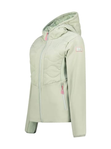 Canadian Peak Fleecejacke "Tigneseak" in Hellgrün