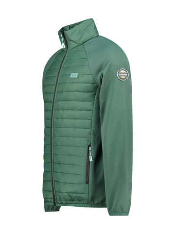 Canadian Peak Kurtka polarowa "Touroeak" w kolorze zielonym