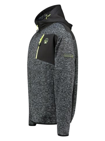 Canadian Peak Fleecejacke "Tankeak" in Schwarz
