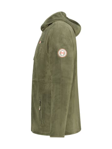 Canadian Peak Fleecejacke "Uploadeak" in Olivgrün